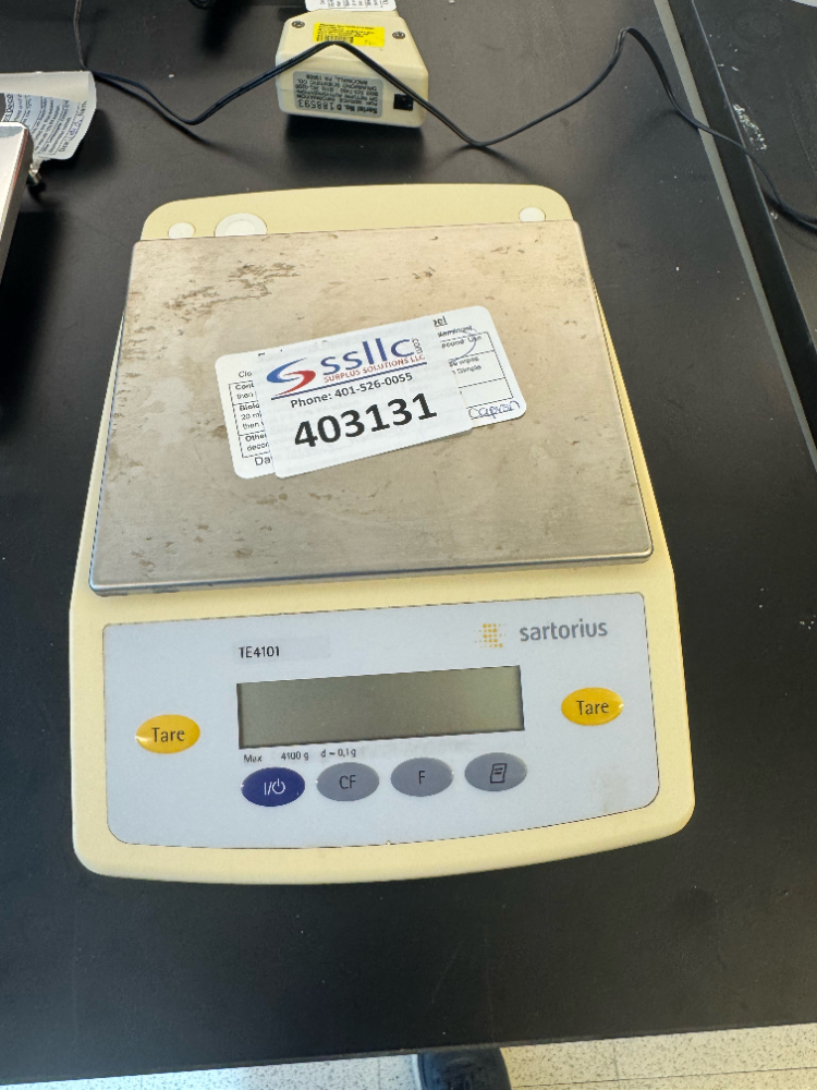 Image of Sartorius TE4101 Digital Scale